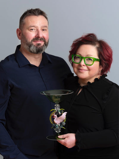 Karina Guévin & Cédric Ginart, artistes verriers