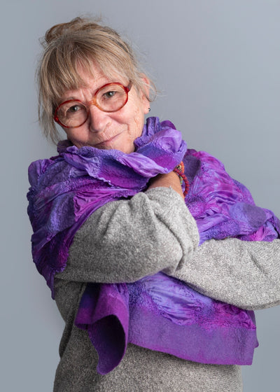 Sonya St-Gelais, feutrière et teinturière