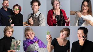 Portraits des artisans membres de l'Empreinte coopérative à Montréal