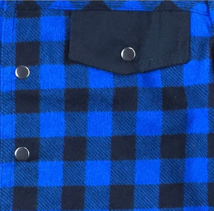 Chemise à Carreaux CHIPIE Femme - Taille 36 - Occasion Très Bon état - Bleu